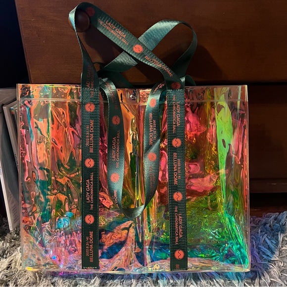 Lady Gaga Chromatica Ball VIP tote Japan Belluna Dome - Picture 1 of 16